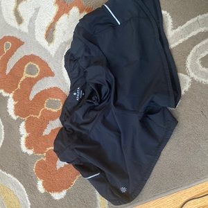 Athleta size medium lines running shorts with back pocket